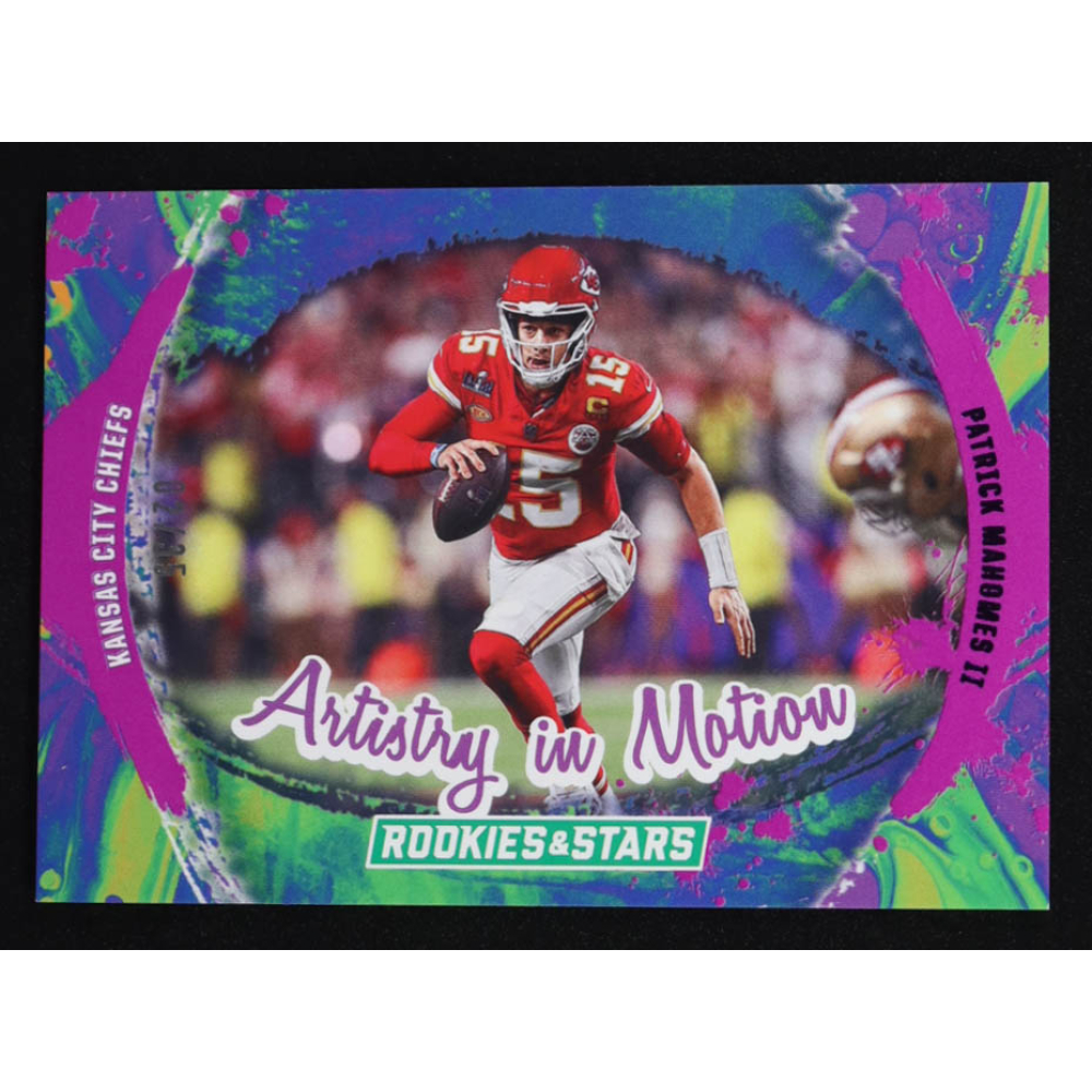 Patrick Mahomes II 2024 Rookies and Stars Artistry in Motion #8 at PristineAuction.com