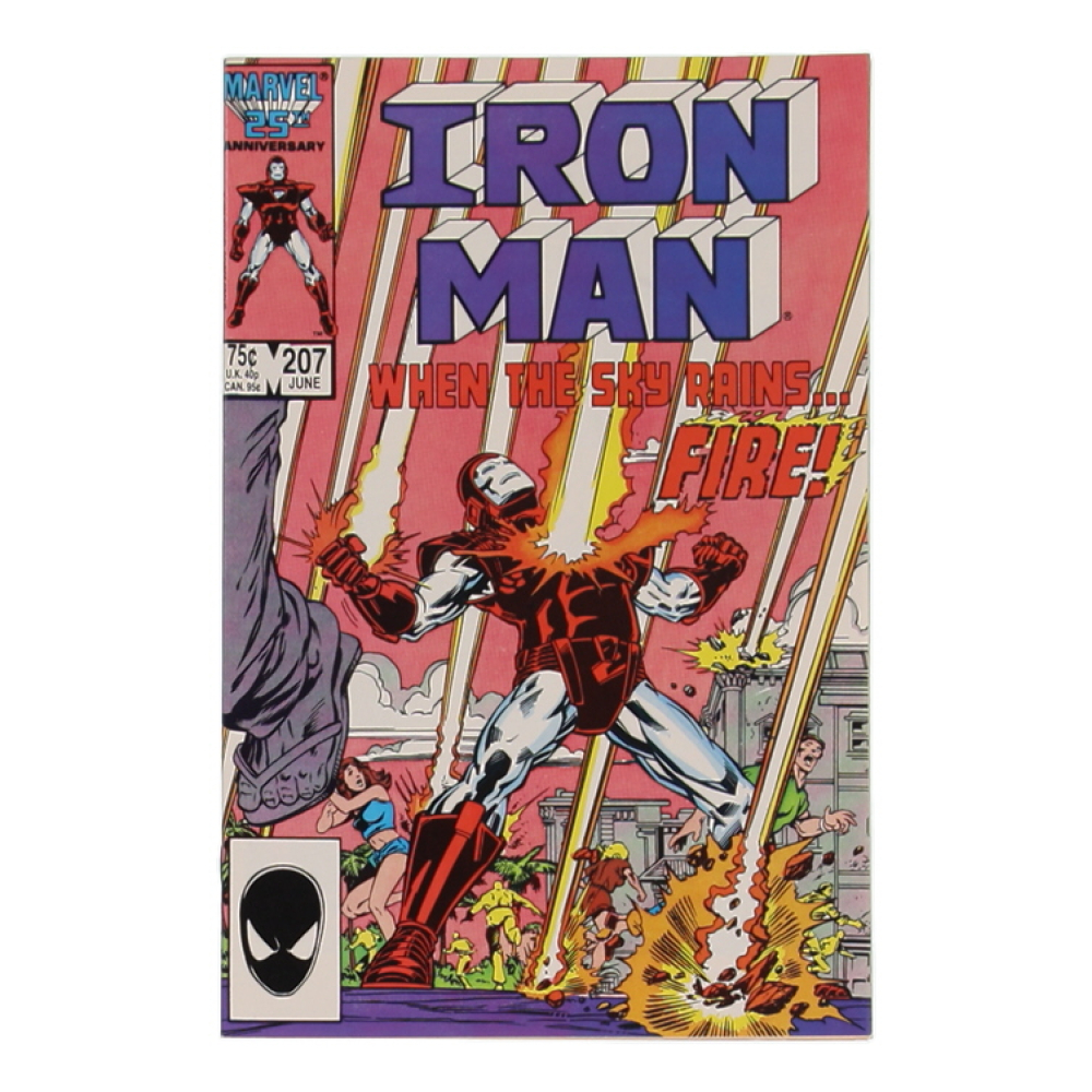 1986 "Iron Man" Issue #207 Marvel Comic Book at PristineAuction.com