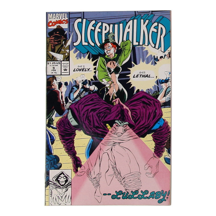 1992 "Sleepwalker" Issue #9 Marvel Comic Book at PristineAuction.com 1992 "Sleepwalker" Issue #9 Marvel Comic Book at PristineAuction.com