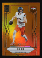 Bo Nix 2025 Elite Status Metallic Orange #43 #273/849 at PristineAuction.com