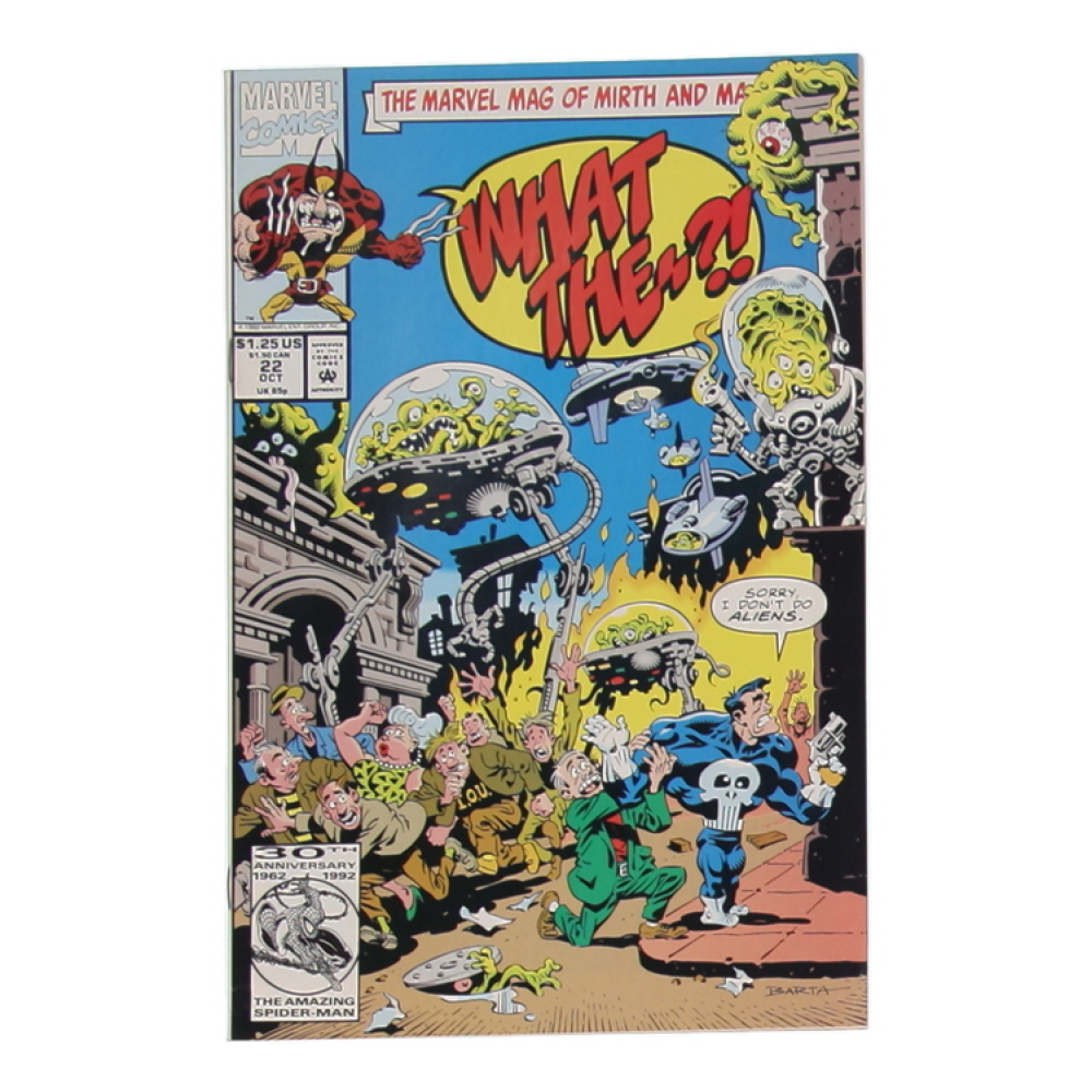 1992 "What The?!" Issue #22 Marvel Comic Book at PristineAuction.com