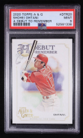 Shohei Ohtani 2020 Topps Allen & Ginter A Debut To Remember #DTR-20 (PSA 9) at PristineAuction.com