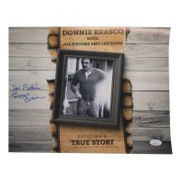Joe Pistone Signed "Donnie Brasco" 11x14 Photo Inscribed "Donnie Brasco" (JSA) at PristineAuction.com