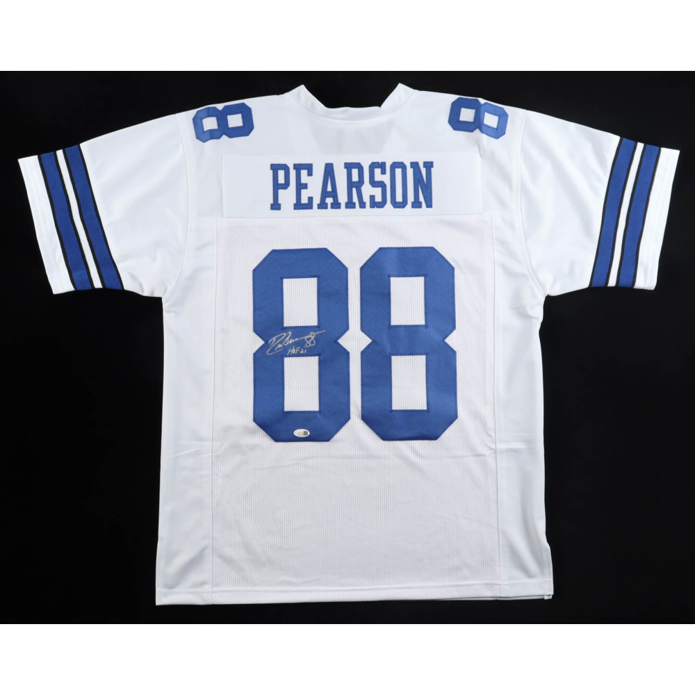 Drew Pearson Signed Jersey Inscribed "HOF 21" (JSA) at PristineAuction.com