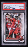 CJ Stroud 2021 Bowman University Paper Prospects #90 RC (PSA 10) at PristineAuction.com
