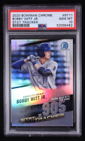 Bobby Witt Jr. 2020 Bowman Chrome Stat Tracker #ST-11 RC (PSA 10) at PristineAuction.com
