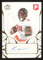 Tahj Brooks 2024 Leaf Trinity Pristine Football Autograph #BATB1 at PristineAuction.com