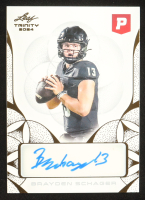Brayden Schager 2024 Leaf Trinity Pristine Football Autograph #BABS2 at PristineAuction.com