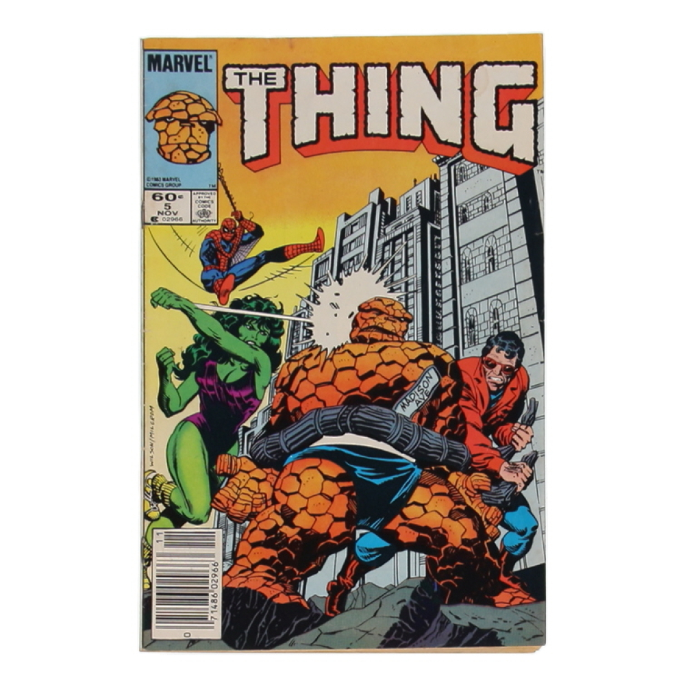 1983 "The Thing" Issue #5 Marvel Comic Book at PristineAuction.com