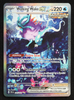 Walking Wake 2024 Pokemon TCG Scarlet & Violet Temporal Forces #205 at PristineAuction.com