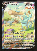 Golurk V 2021 Pokemon TCG Sword & Shield Evolving Skies #182 at PristineAuction.com