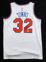 Karl-Anthony Towns Signed Knicks Nike Authentic Jersey (JSA) at PristineAuction.com