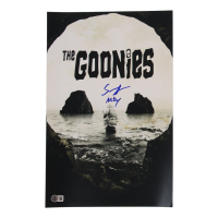 Sean Astin Signed "The Goonies" 11x17 Poster Inscribed "Mikey" (Beckett) at PristineAuction.com