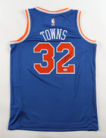 Karl-Anthony Towns Signed Knicks Nike Authentic Jersey (JSA) at PristineAuction.com