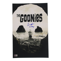 Sean Astin Signed "The Goonies" 11x17 Poster Inscribed "Mikey" (Beckett) at PristineAuction.com