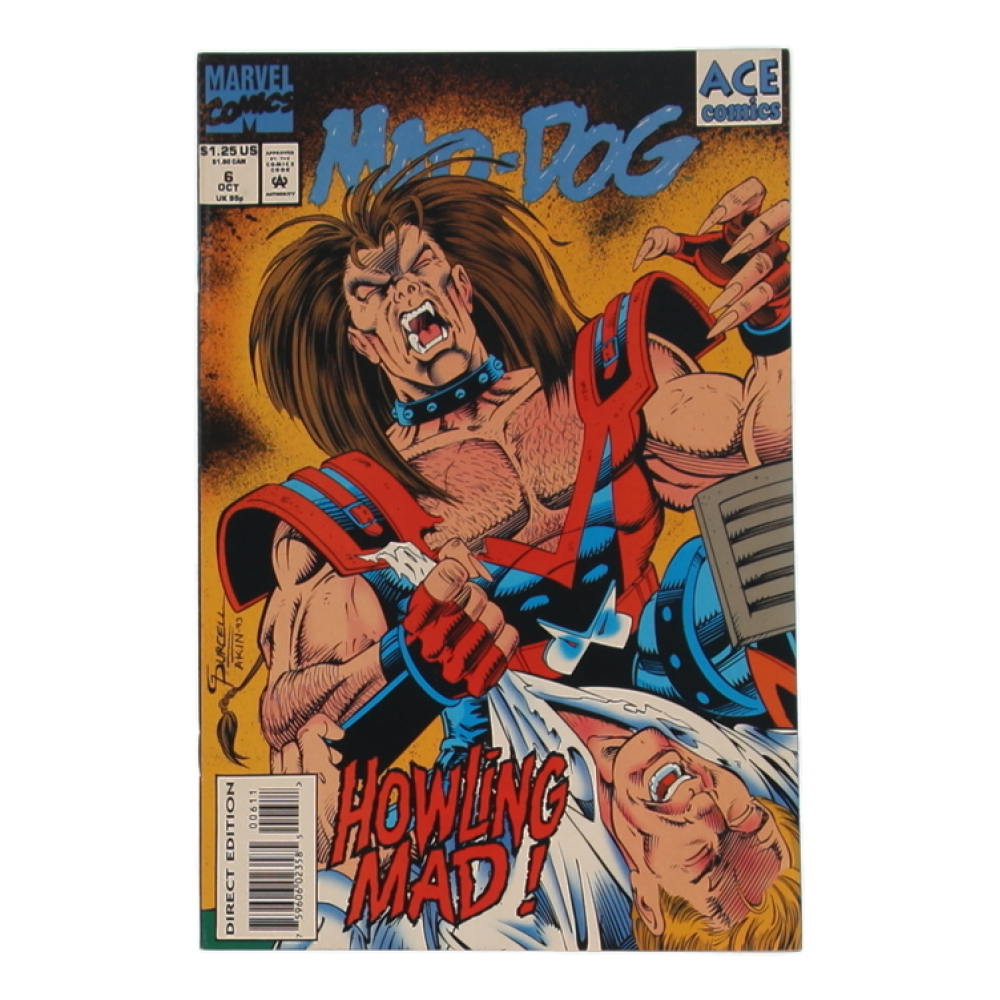 1993 "Mad-Dog" Issue #6 Marvel Comic Book at PristineAuction.com