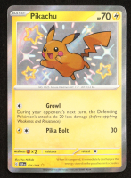 Shiny Pikachu 2024 Pokemon TCG Scarlet & Violet Paldean Fates #131 at PristineAuction.com