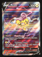Raikou V 2023 Pokemon Sword and Shield Crown Zenith Galarian Gallery #GG41 at PristineAuction.com