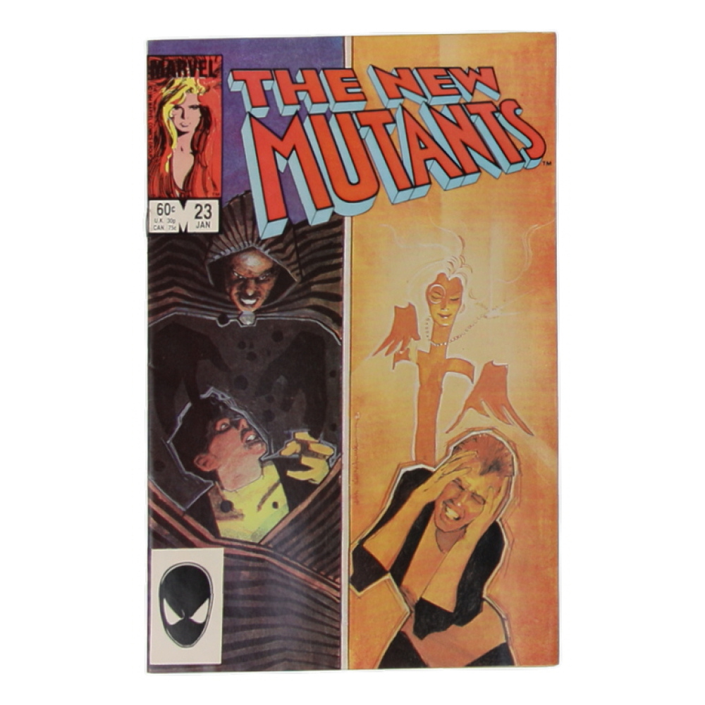 1985 "The New Mutants" Issue #23 Marvel Comic Book at PristineAuction.com
