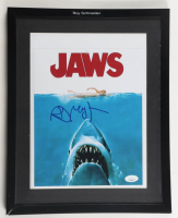 Roy Scheider Signed  "JAWS" Custom Framed Photo Display (JSA) at PristineAuction.com