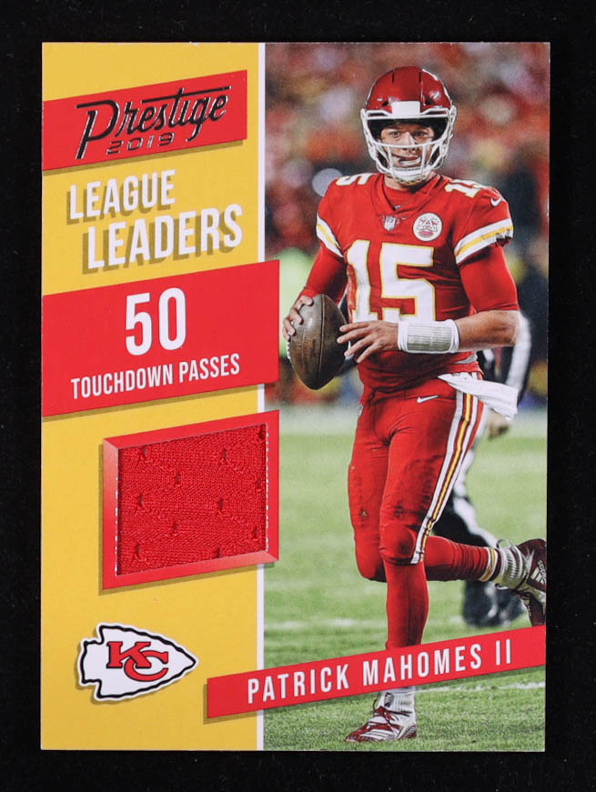 Patrick Mahomes II 2019 Prestige League Leaders Jerseys #3 at PristineAuction.com Patrick Mahomes II 2019 Prestige League Leaders Jerseys #3 at PristineAuction.com