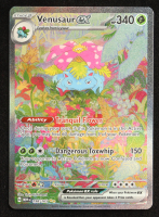 Venusaur ex 2023 Pokemon TCG Scarlet & Violet 151 #198 at PristineAuction.com