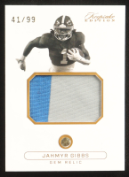 Jahmyr Gibbs 2024 Keepsake Edition Gem Relic #285 #41/99 at PristineAuction.com