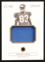 Andre Reed 2024 Keepsake Edition Gem Relic #322 #17/99 at PristineAuction.com