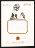 Jalen Milroe 2024 Keepsake Edition Gem Relic #292 #46/99 at PristineAuction.com