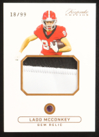 Ladd McConkey 2024 Keepsake Edition Gem Relic #297 #18/99 RC at PristineAuction.com
