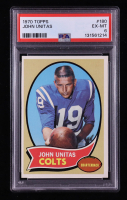 Johnny Unitas 1970 Topps #180 (PSA 6) at PristineAuction.com