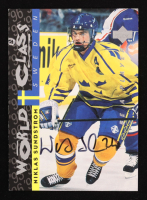 Niklas Sundstrom 1995-96 Be A Player Autographs #S177 RC at PristineAuction.com