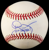 Roger McDowell Signed OML Baseball Inscribed "2nd Spitter!" (JSA) at PristineAuction.com