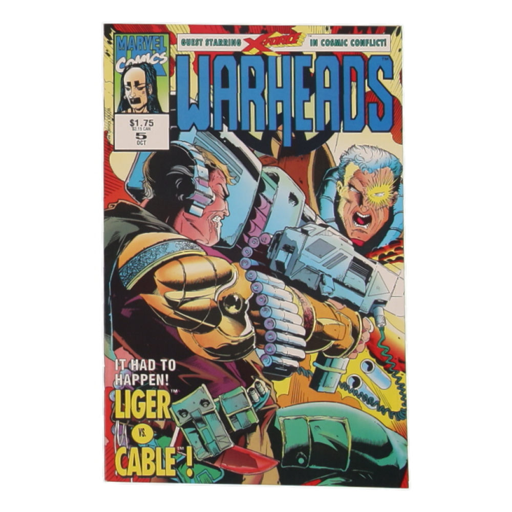 1992 "Warheads" Issue #5 Marvel UK Comic Book at PristineAuction.com