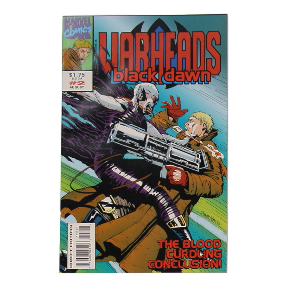 1993 "Warheads: Black Dawn" Issue #2 Marvel UK Comic Book at PristineAuction.com
