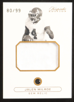 Jalen Milroe 2024 Keepsake Edition Gem Relic #292 #80/99 at PristineAuction.com