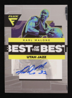 Karl Malone 2022-23 Panini Flux Best of the Best Signatures #9 at PristineAuction.com