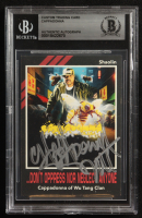Cappadonna Signed Shaolin Don't Oppress Nor Neglect Anyone Custom Trading Card (BGS Encapsulated) at PristineAuction.com