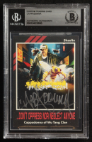 Cappadonna Signed Shaolin Don't Oppress Nor Neglect Anyone Custom Trading Card (BGS Encapsulated) at PristineAuction.com