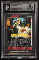 Cappadonna Signed Shaolin Don't Oppress Nor Neglect Anyone Custom Trading Card (BGS Encapsulated) at PristineAuction.com