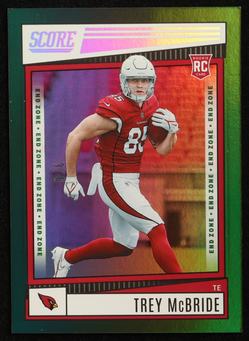Trey McBride 2022 Score Green #369 RC at PristineAuction.com Trey McBride 2022 Score Green #369 RC at PristineAuction.com