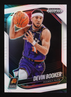 Devin Booker 2024-25 Panini Prizm Black Prizms White #11 #130/175 at PristineAuction.com