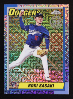 Roki Sasaki 2025 Topps '90 Topps Silver Pack Chrome #T90C135 RC at PristineAuction.com