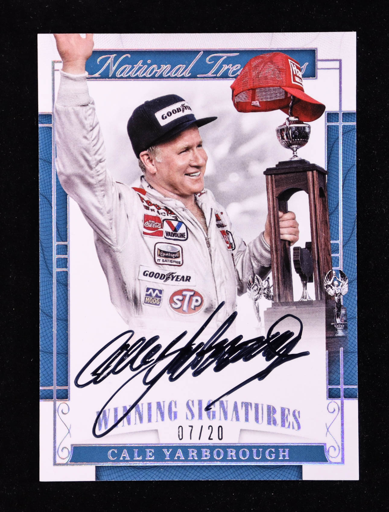 Cale Yarborough 2017 Panini National Treasures Winning Signatures Holo Silver #3 #07/20 at PristineAuction.com Cale Yarborough 2017 Panini National Treasures Winning Signatures Holo Silver #3 #07/20 at PristineAuction.com