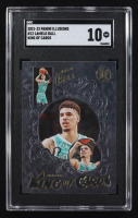 Lamelo Ball 2021-22 Panini Illusions King Of Cards #12 (SGC 10) at PristineAuction.com