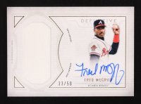 Fred McGriff 2019 Topps Definitive Collection Definitive Autograph Relics #DARCFM #33/50 at PristineAuction.com