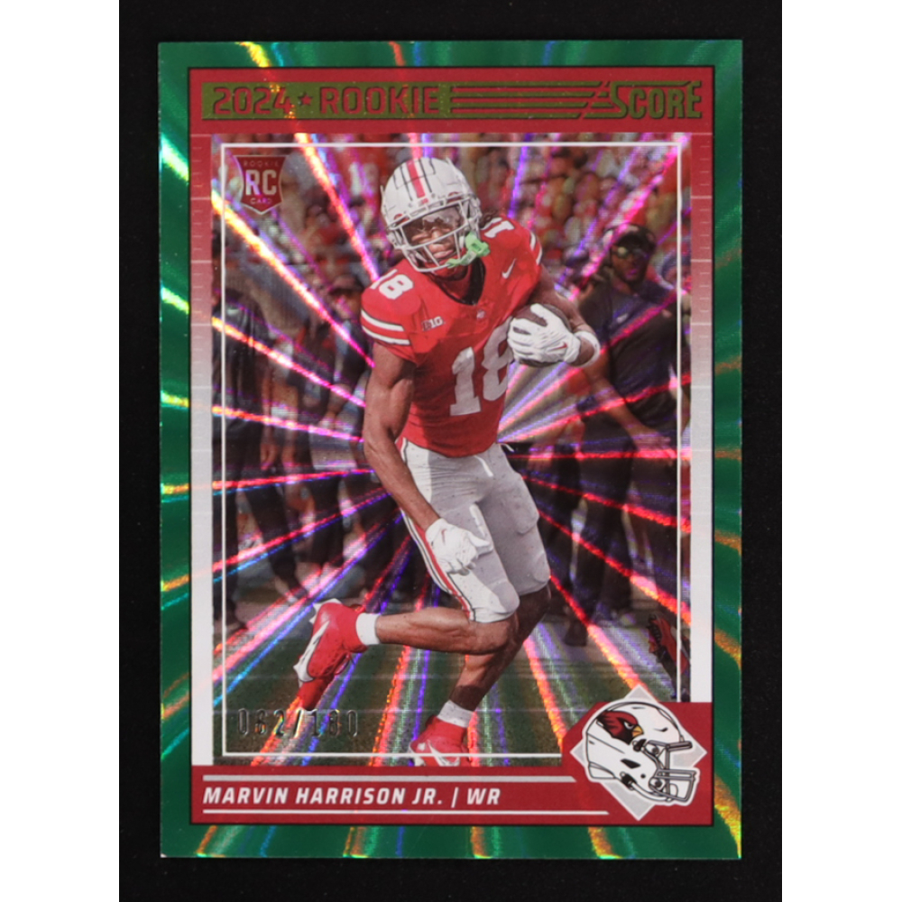 Marvin Harrison Jr. 2024 Score Spokes #305 #062/180 RC at PristineAuction.com