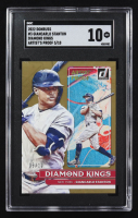 Giancarlo Stanton 2022 Donruss Diamond Kings Artist's Proof #3 #5/10 (SGC 10) at PristineAuction.com