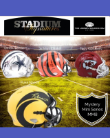 Jersey Source Presents: Stadium Signatures Mini Helmet Mystery Box Series 8 at PristineAuction.com