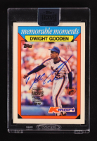 Dwight Gooden 2018 Topps Archives Signature Series Postseason Dwight Gooden #1 #1/1 at PristineAuction.com